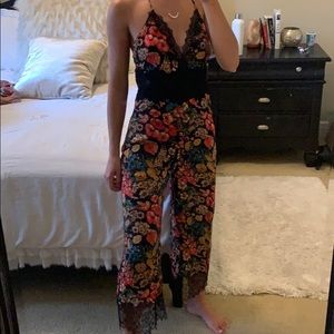 Zara Floral Jumpsuit